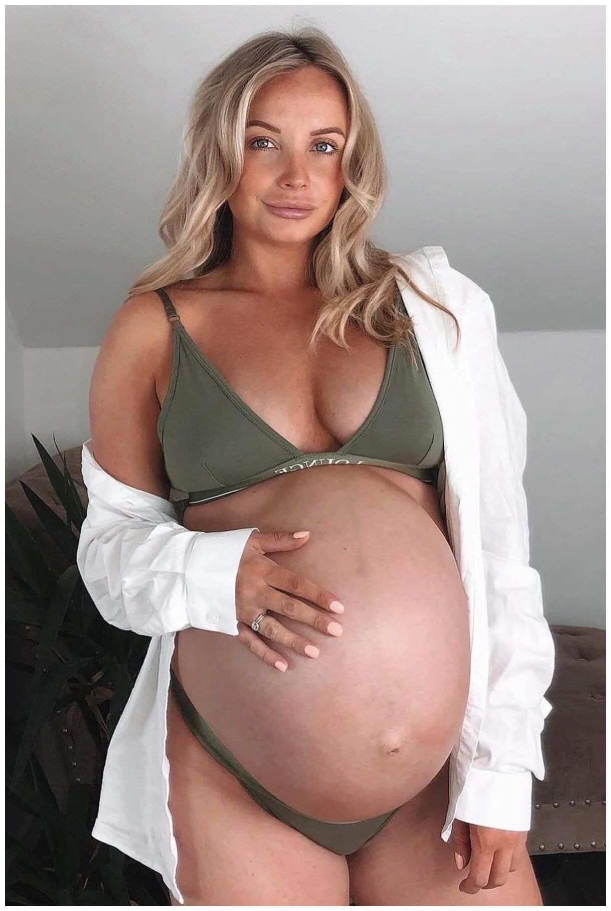 Puse un bebé en ella