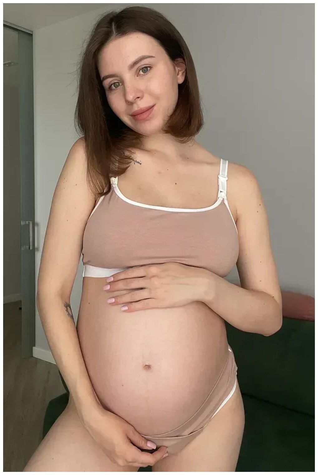 Puse un bebé en ella