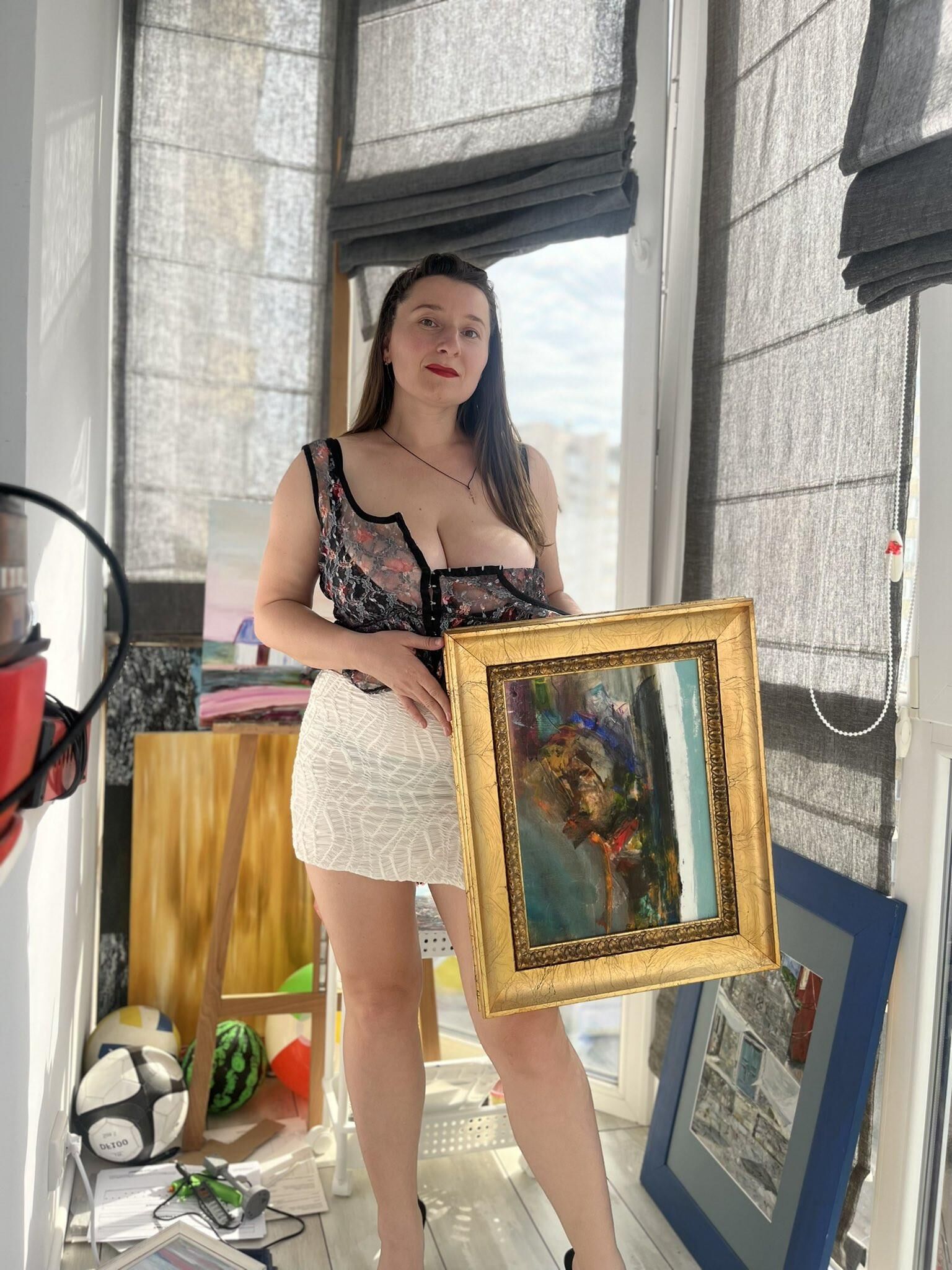Puma riesige Brüste ukrainisch sexy brünette milf gemischte heiße Aufnahmen