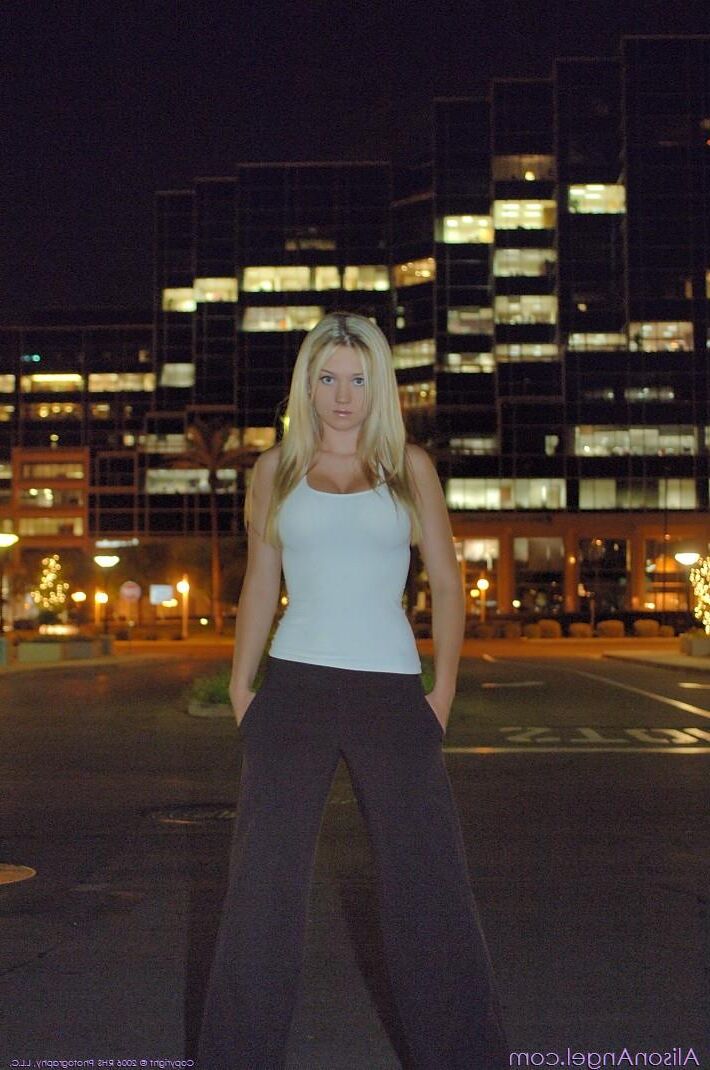 Alison Angel eine Nacht in der Stadt