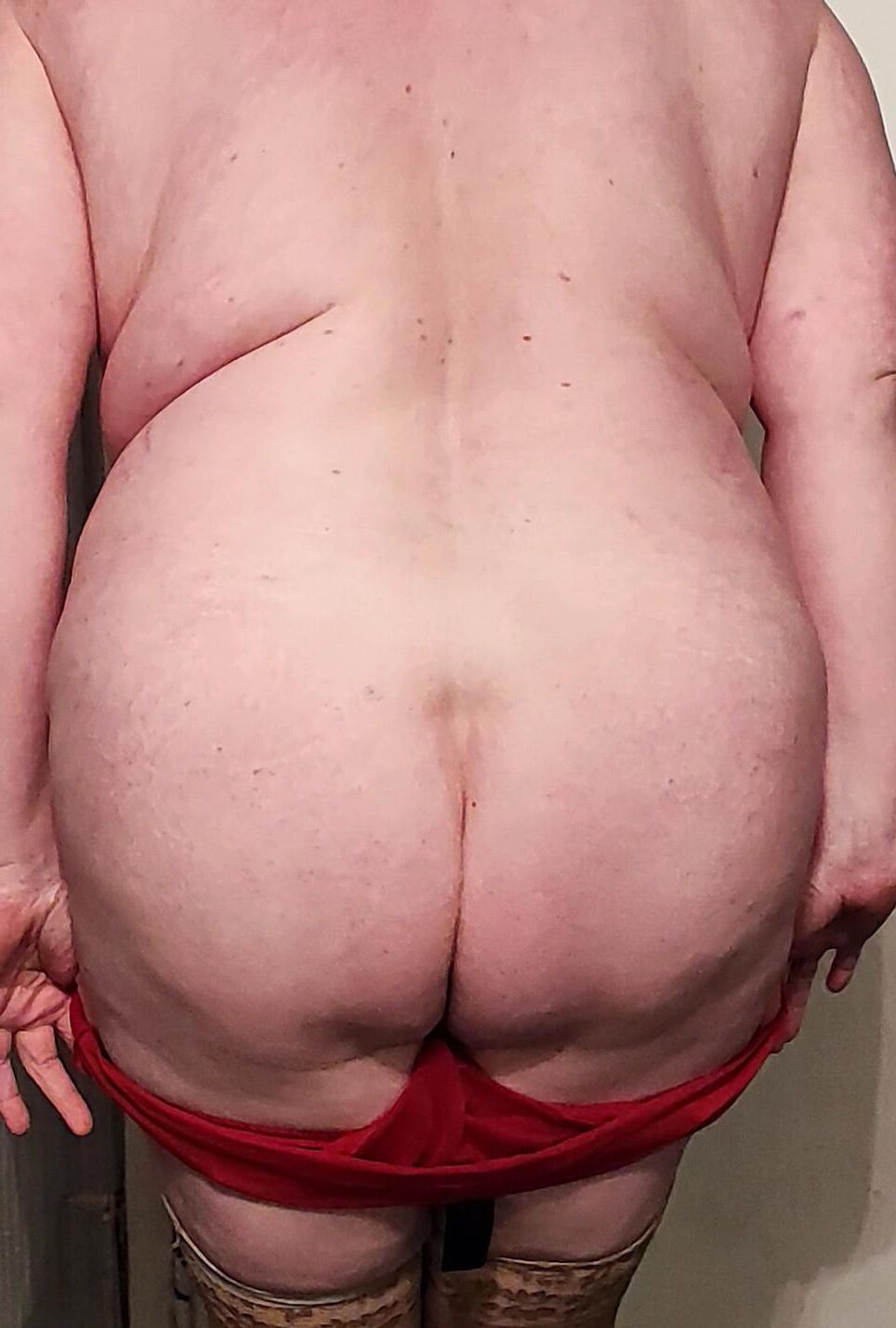 BBW Frau posiert
