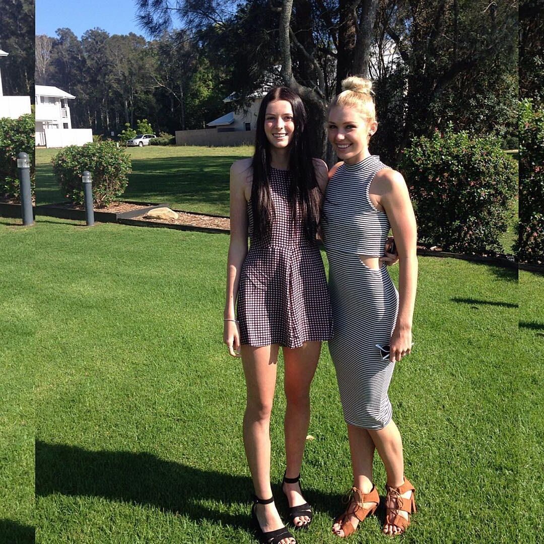 Mix of American College Sluts and Aussie Uni Sluts or Bimbos 
