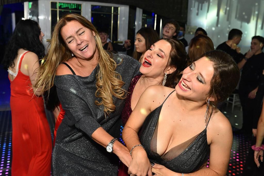 mom or daughter at the party?