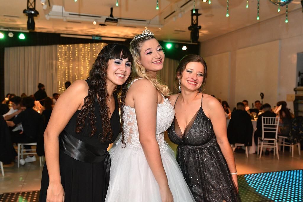 mom or daughter at the party?