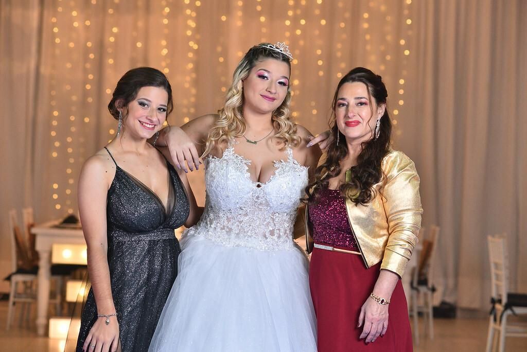 mom or daughter at the party?