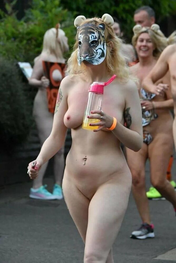 London Naked Tiger Run
