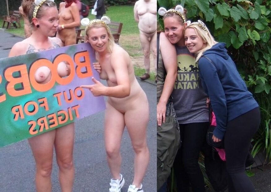 London Naked Tiger Run