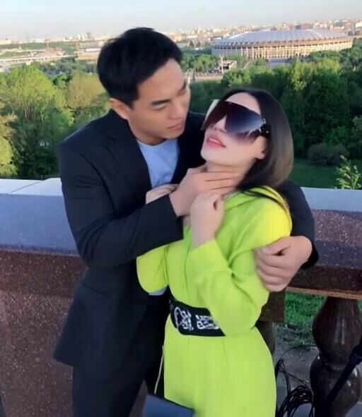 Alisa Pisornarnupa Bangkok Business woman getting choked