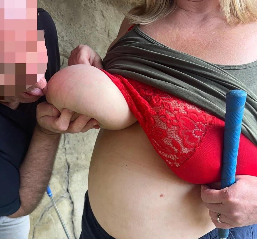 Mature titted wife