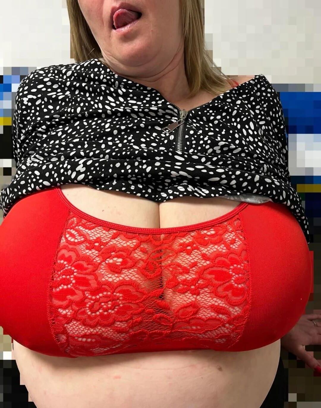 Mature titted wife
