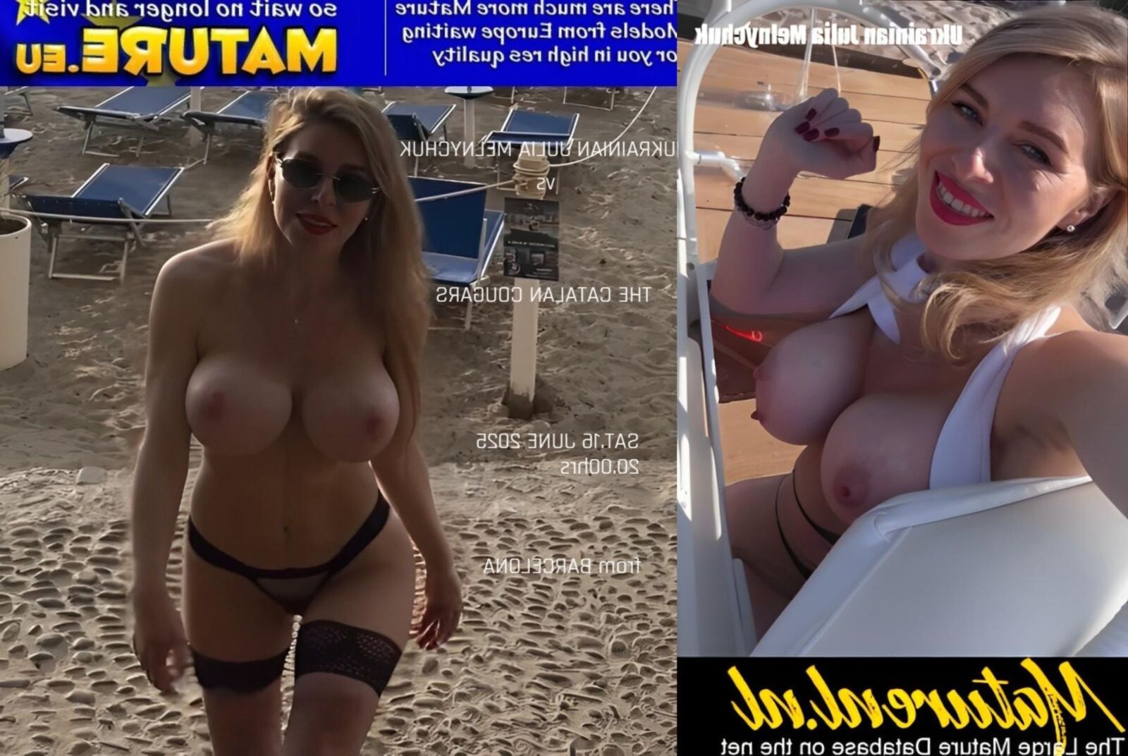 MATURE NL From Barcelona Cougar Nightmare Lesbian Orgy