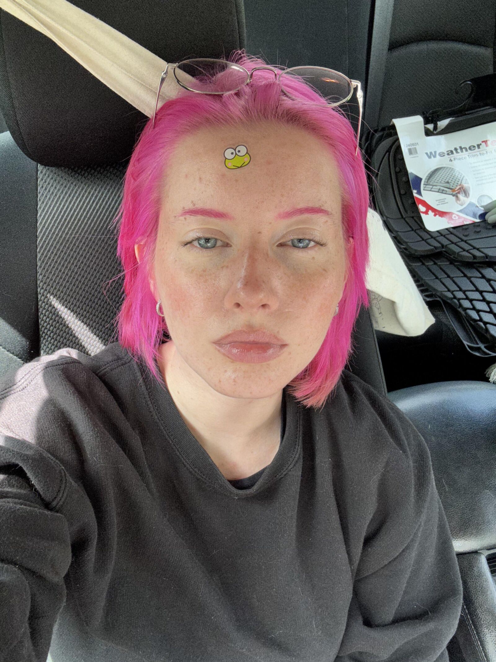 Luv große Brüste Big Ass Pink Haar sexy Schönheit Mädchen gemischtes heißes Foto