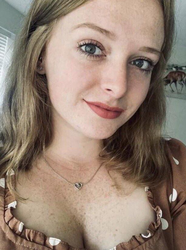 Petite brunette and busty redhead teen sisters 