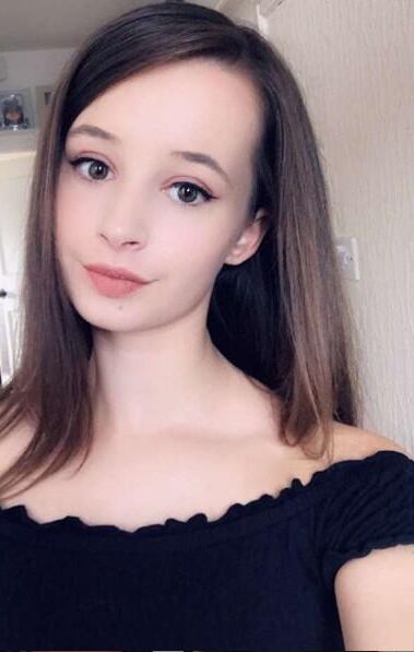 Petite brunette and busty redhead teen sisters 