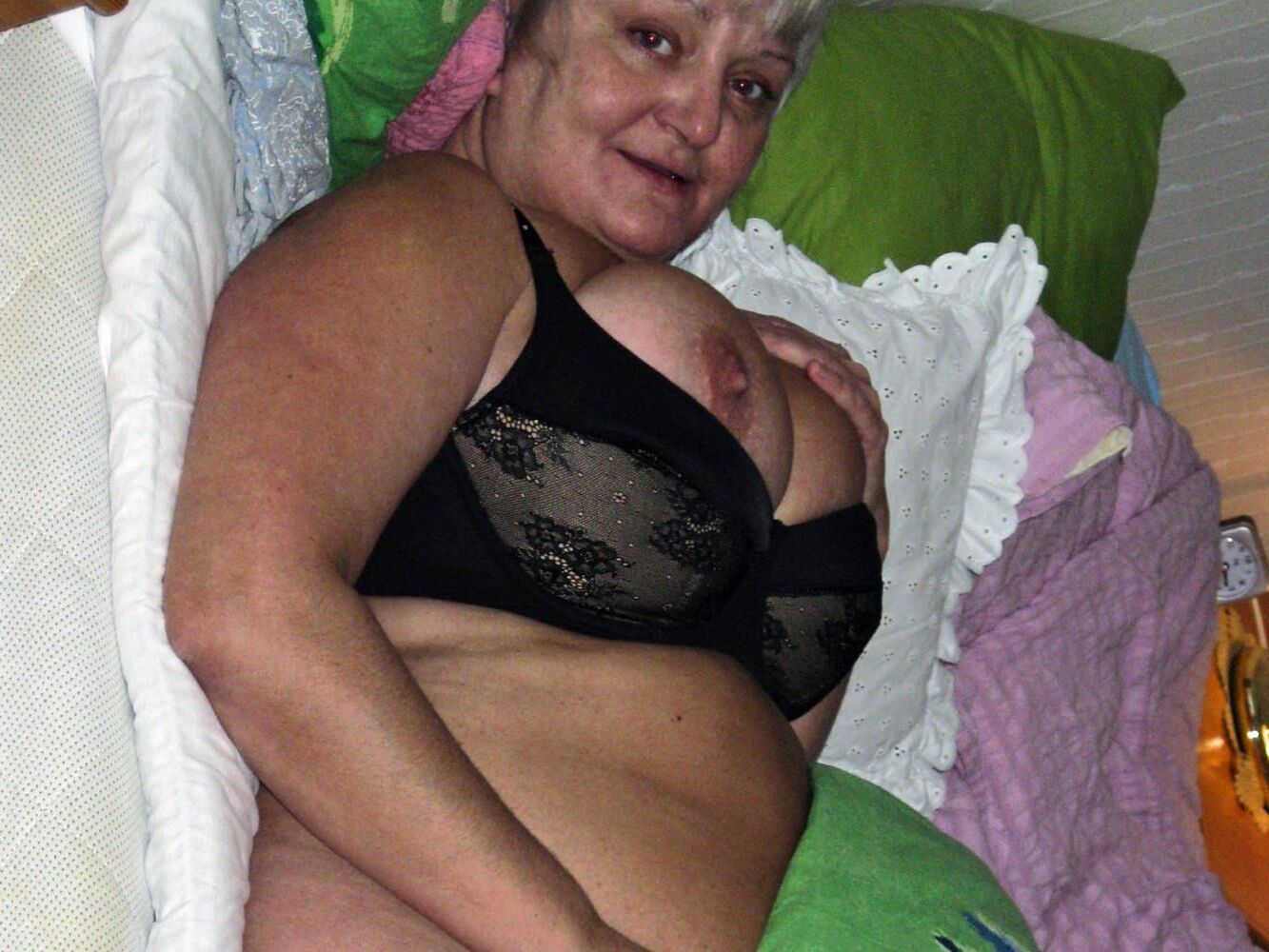 Posing in new lingerie