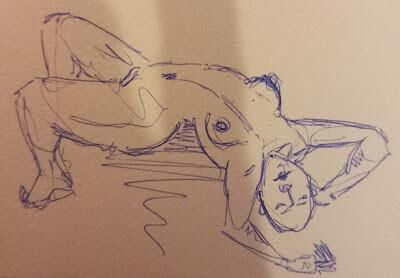 nude female drawings
