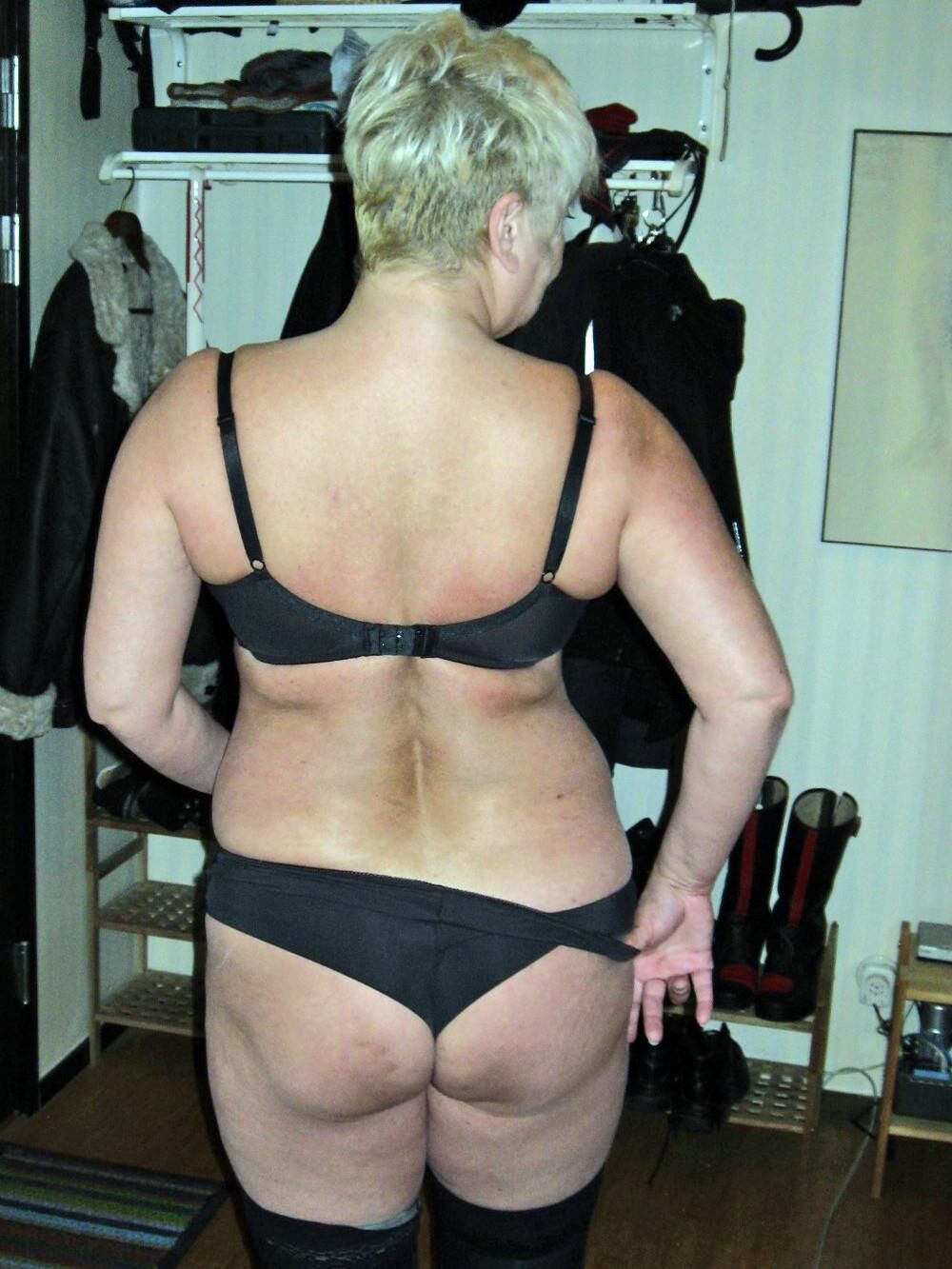 Posing in new lingerie