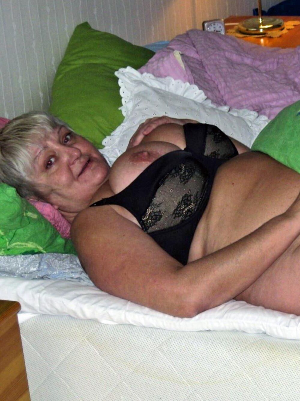 Posing in new lingerie