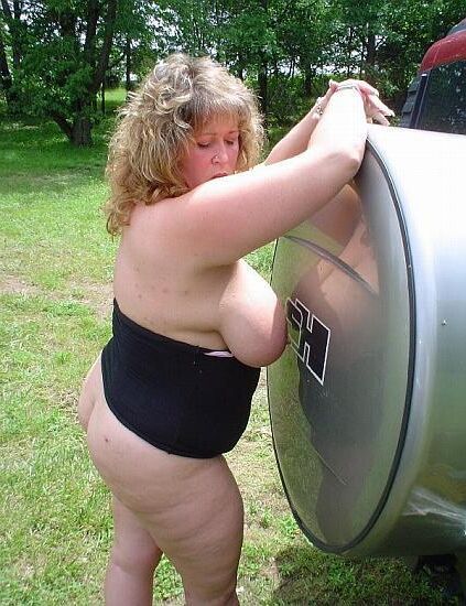 Awesome BBW MILF with big tits and ASS