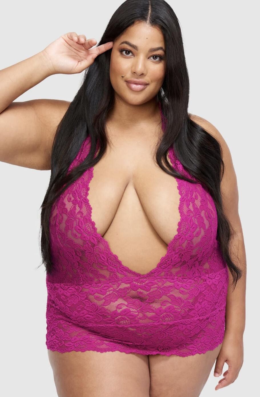 thicc、ぽっちゃり、巨乳モデル