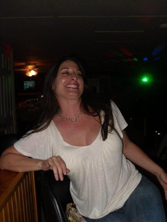 Tracie shows off her bit tits at mardi gras
