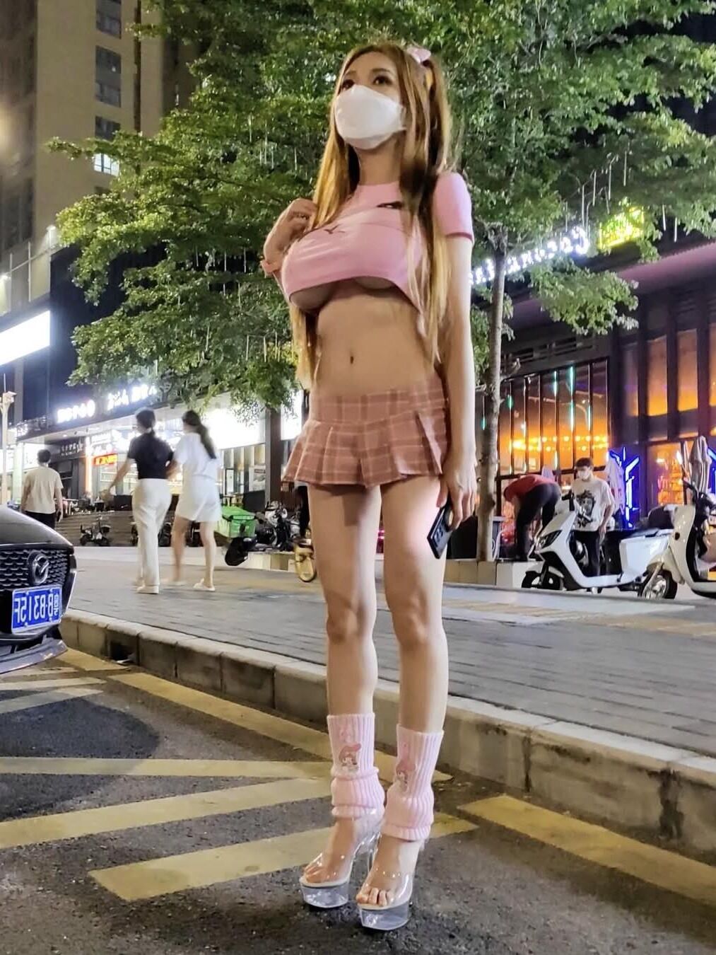 Bolted on Tits 