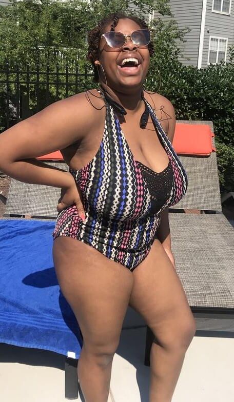 Top Busting Swimsuit Tits 