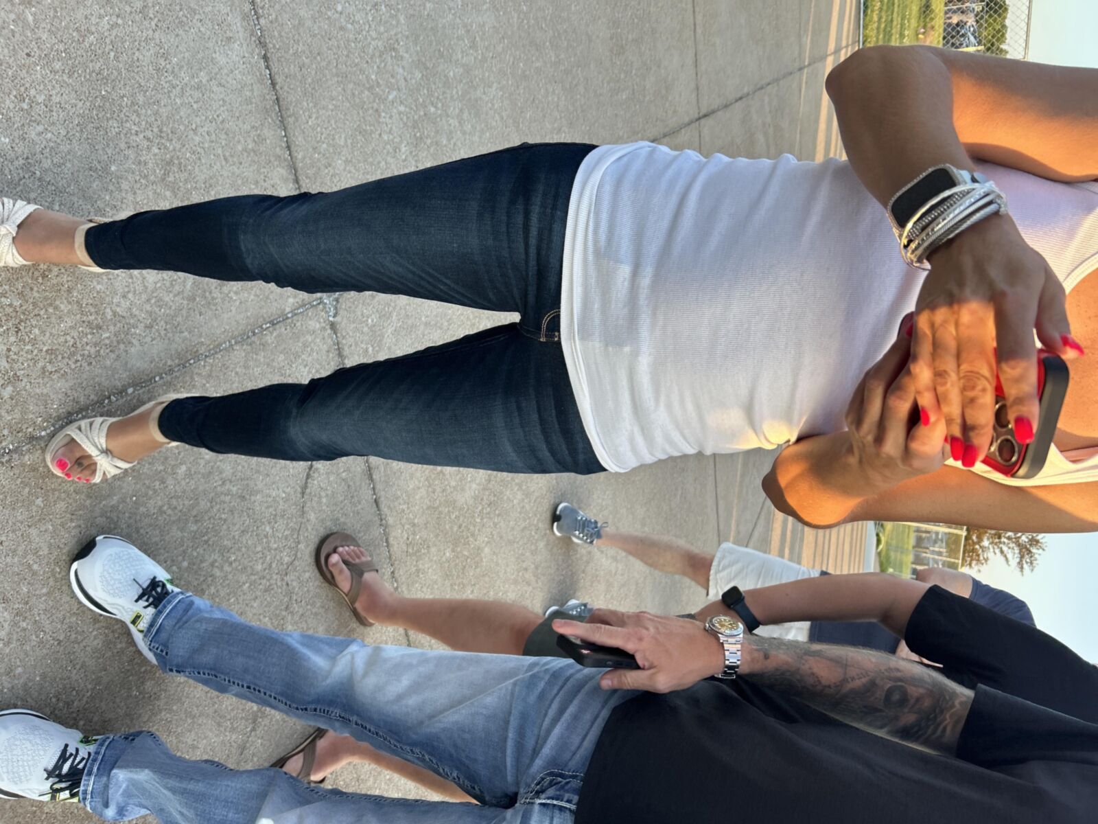 Candid milfs