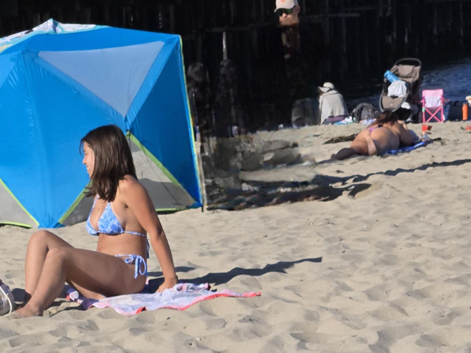  year old hottie in a bikini at the beach