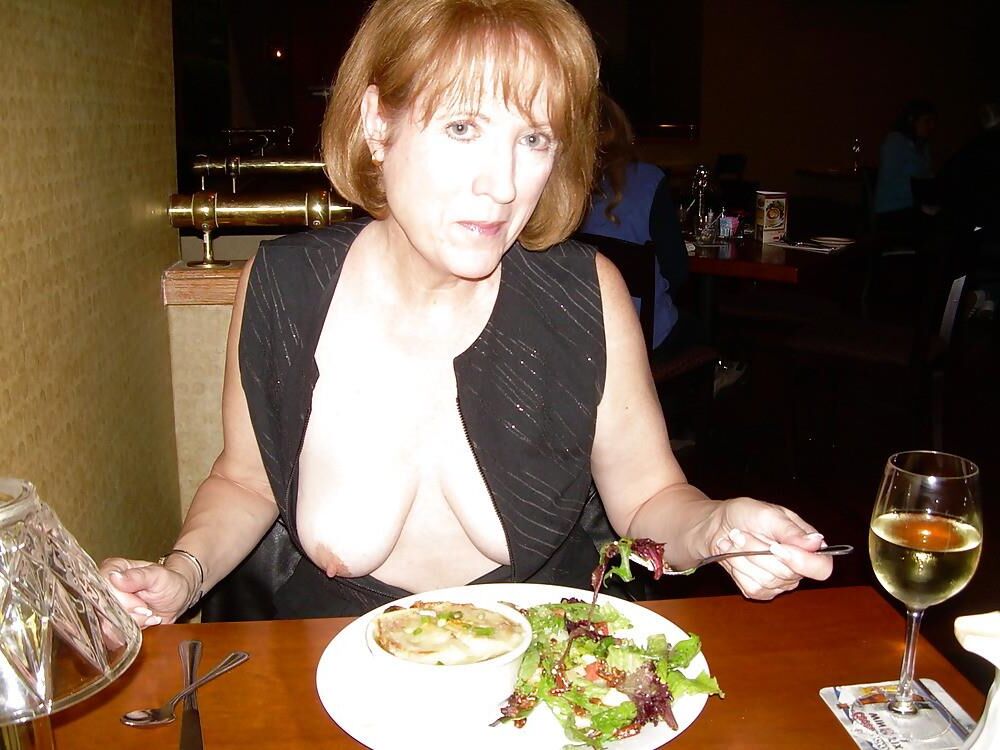 Hey mom, show me your tits!