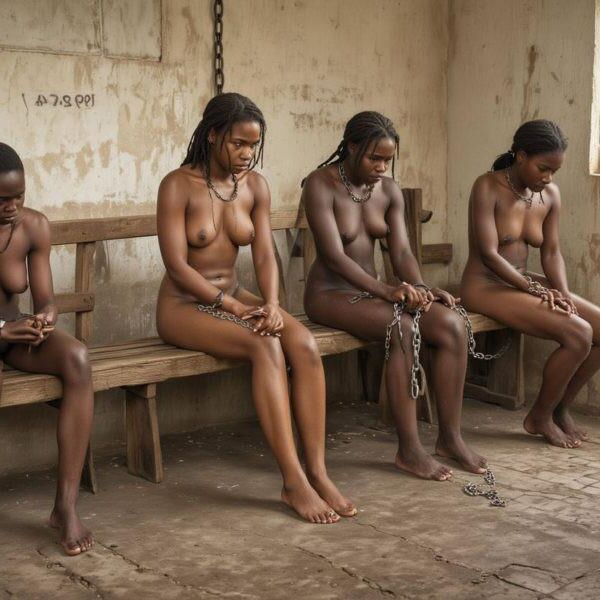 Hoes Auctioned Off (ai slave art)