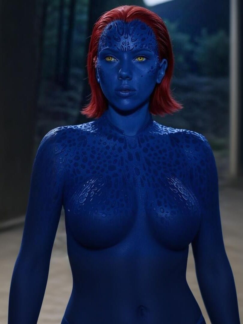 Scarlett Johansson Mystique A.I.