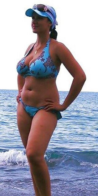 Top Busting Swimsuit Tits 