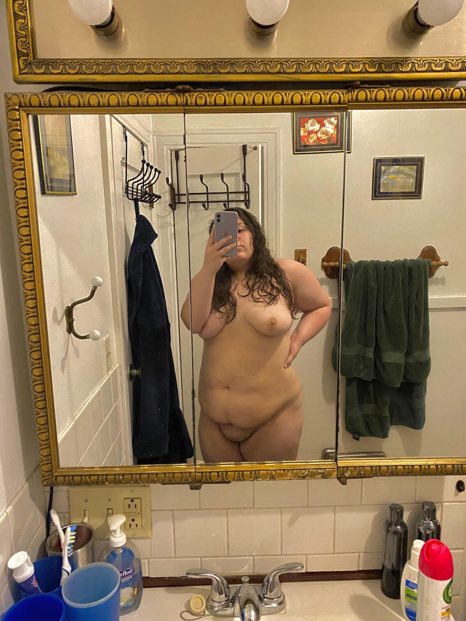 HQ chubby / BBW selfies mirror ()