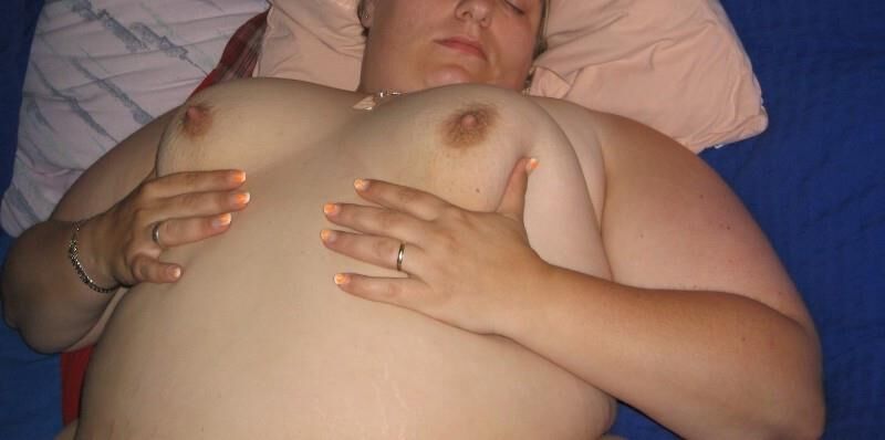 Fat german SSBBW enjoys showing her huge body