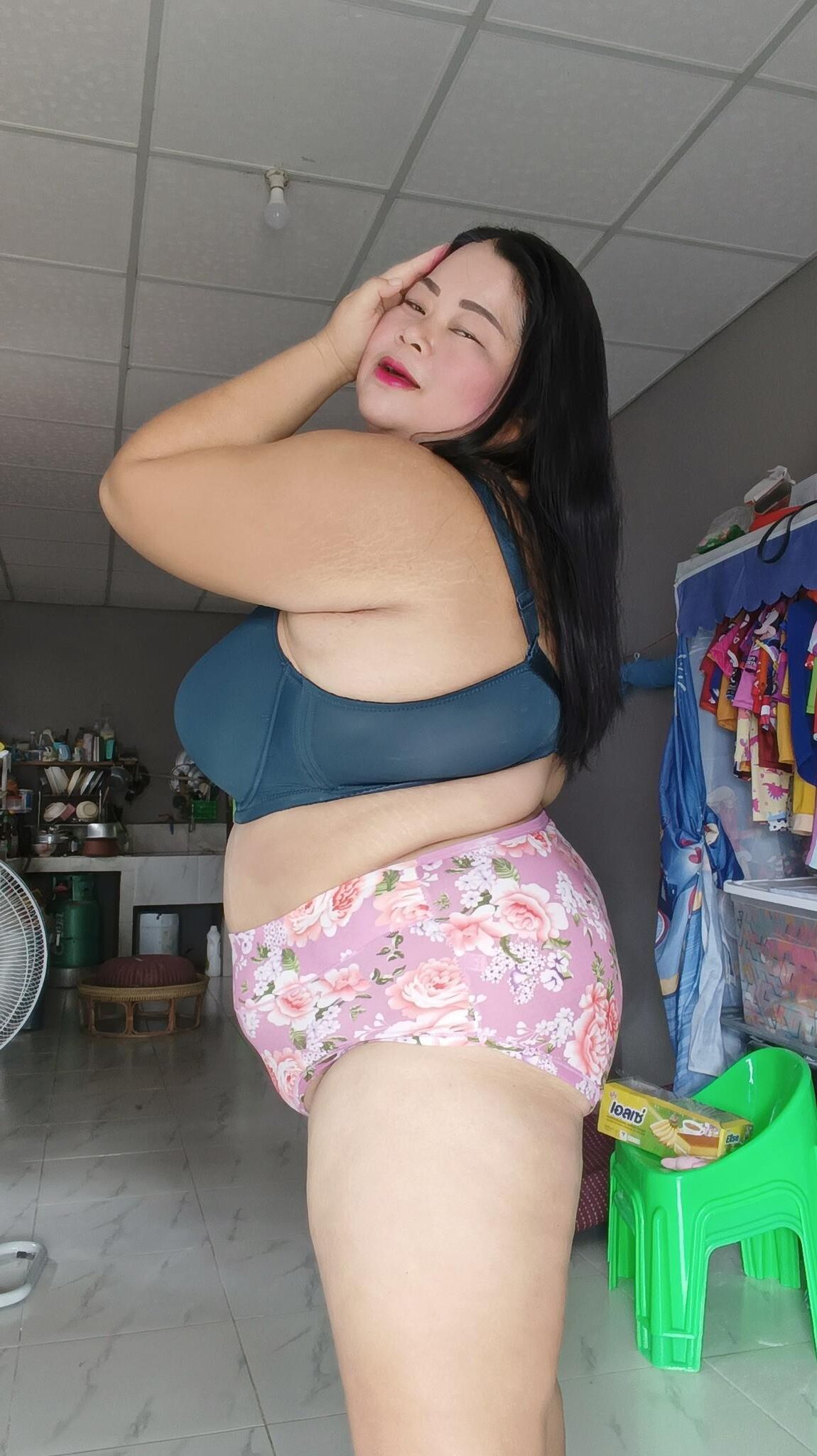BBW esposa con grandes tetas