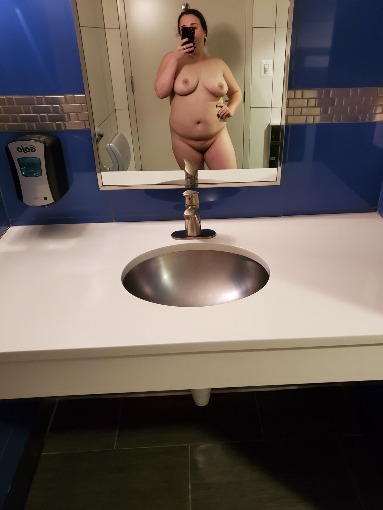 HQ chubby / BBW selfies mirror ()