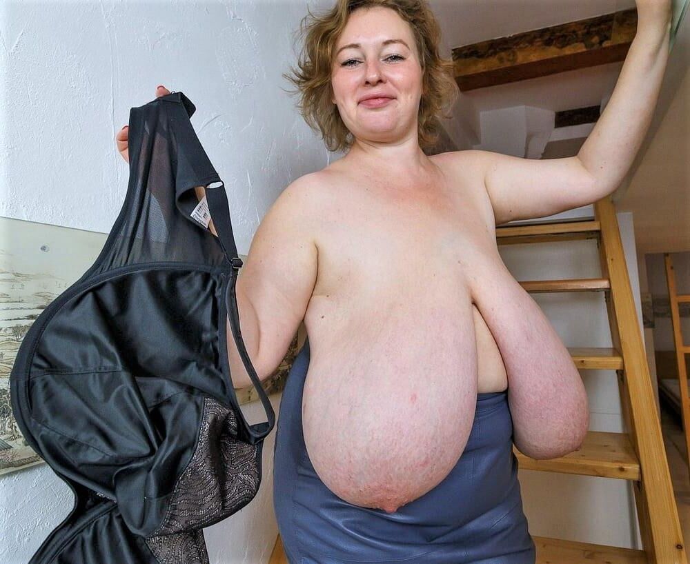 Madura grandes tetas floppies y perchas