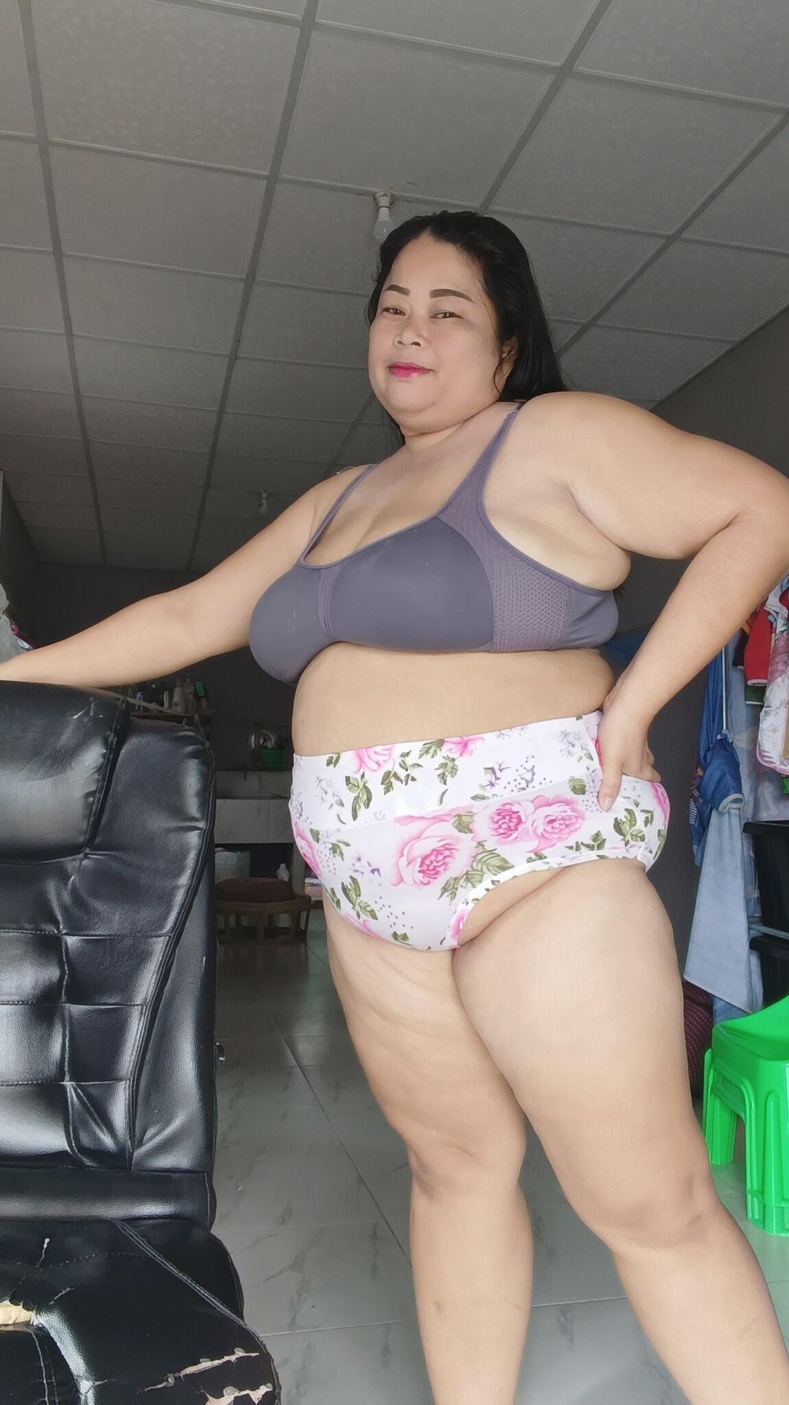 BBW esposa con grandes tetas
