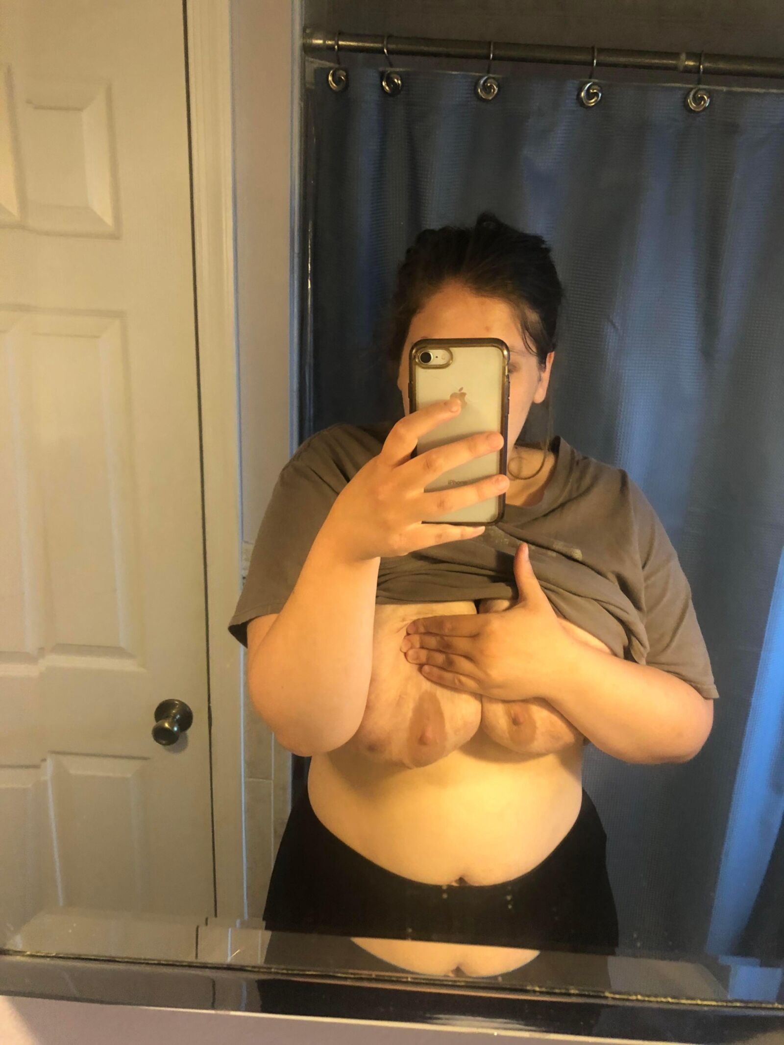 HQ chubby / BBW selfies mirror ()