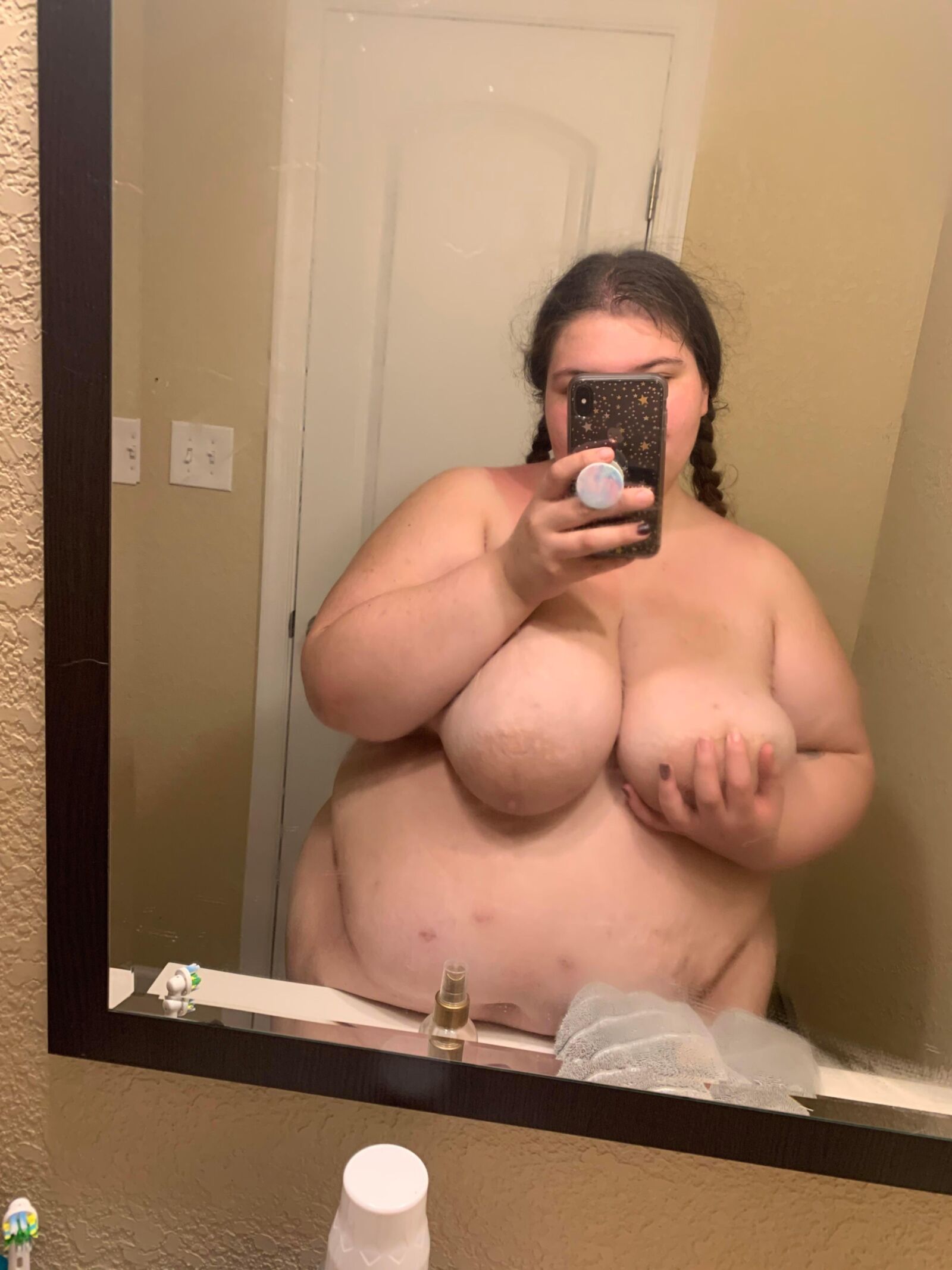 HQ chubby / BBW selfies mirror ()