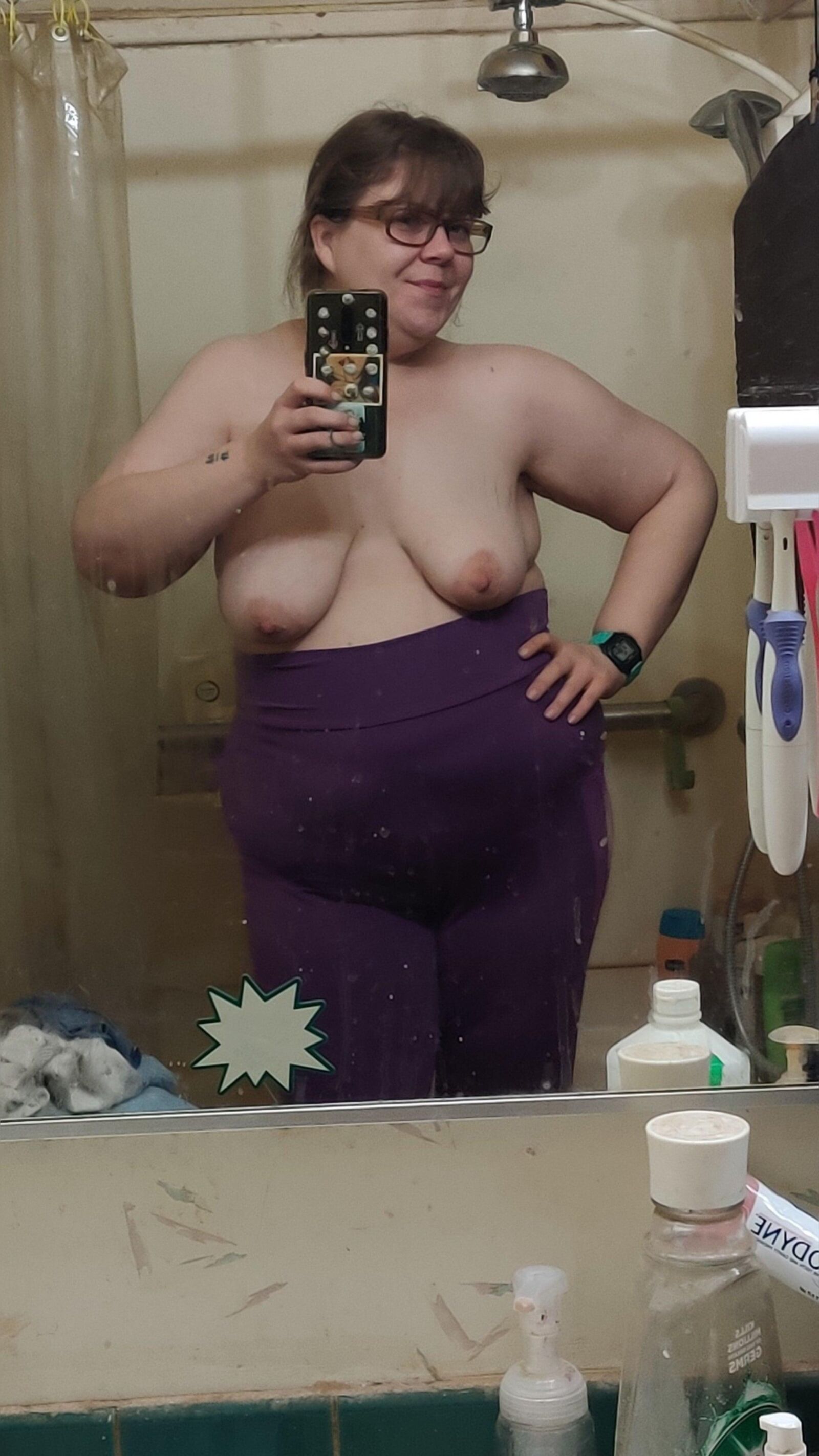 HQ chubby / BBW selfies mirror ()
