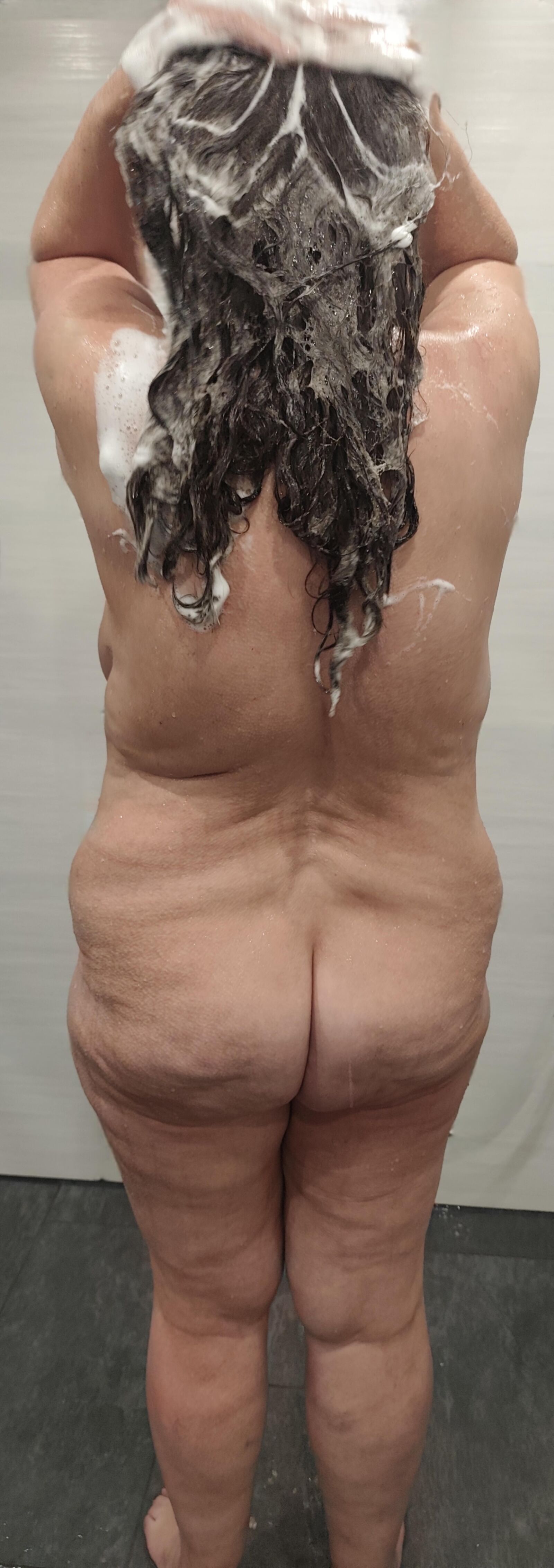 Spy my BBW showering