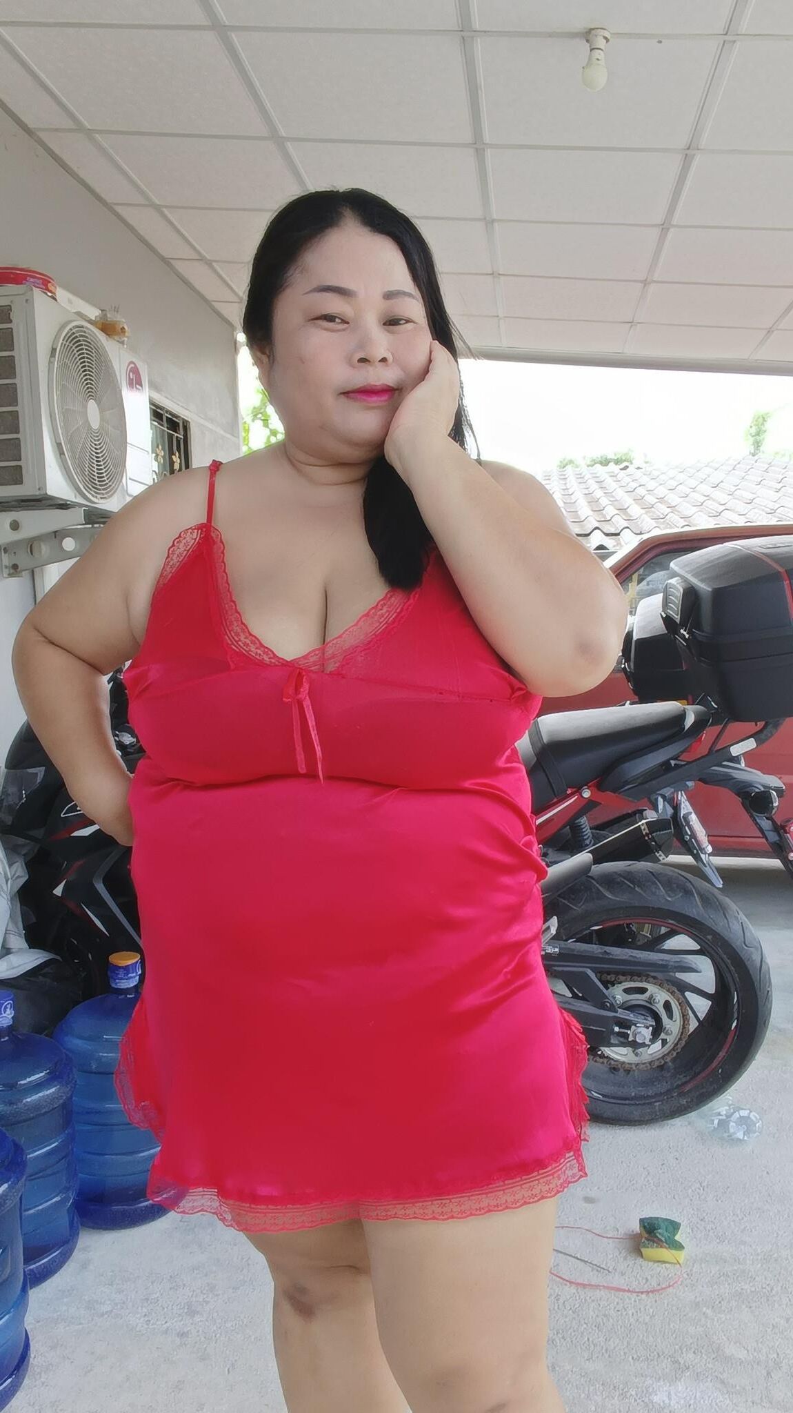 BBW esposa con grandes tetas