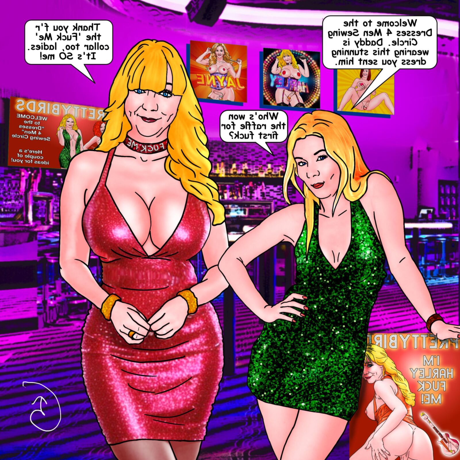 Owners and Mansluts: Original Toons by Greggan