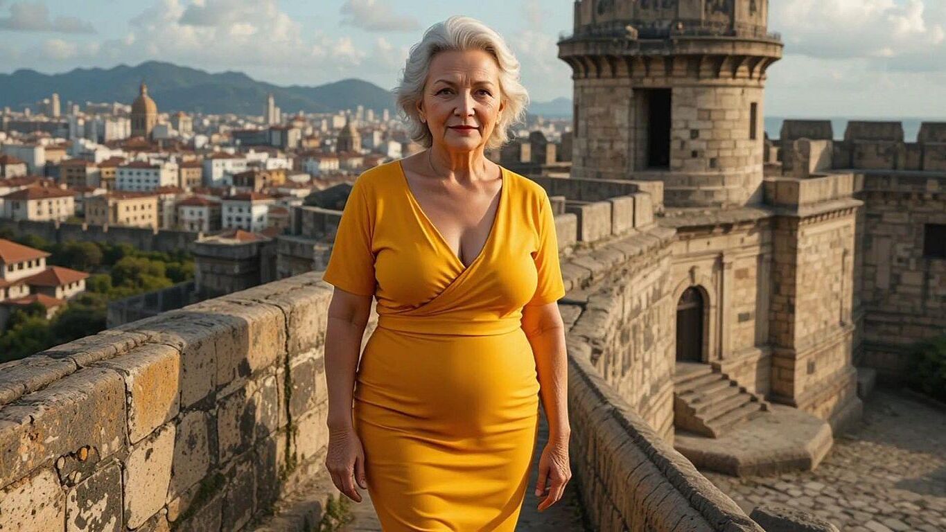 BEAUTIFUL MATURE LADIES WITH PROMINENT BOSOMS 