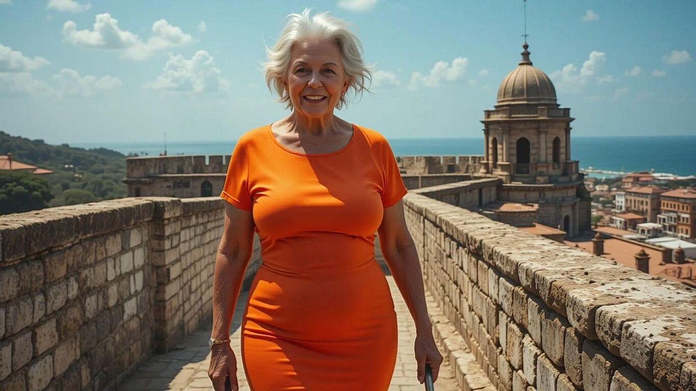 BEAUTIFUL MATURE LADIES WITH PROMINENT BOSOMS 