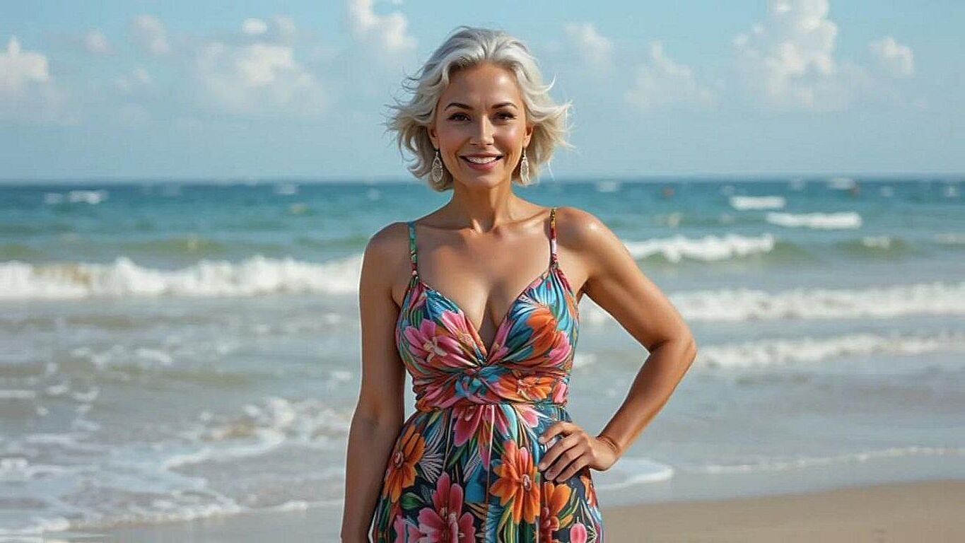 BEAUTIFUL MATURE LADIES WITH PROMINENT BOSOMS 