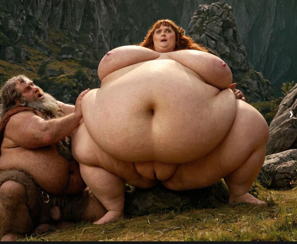 Hobbits of fantasy valley