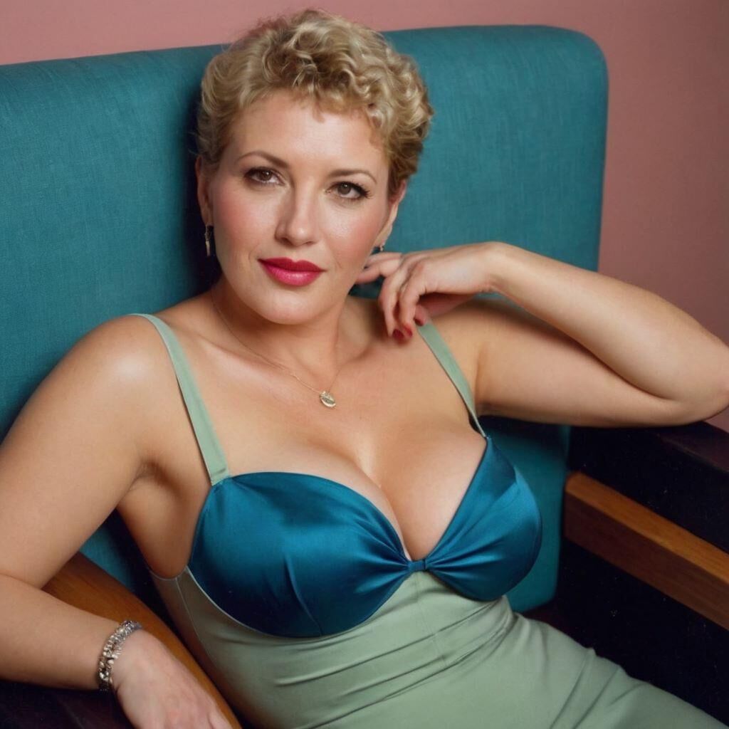 Hot busty milf